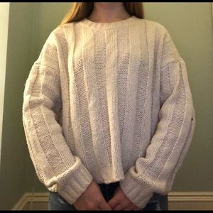 Pacsun cream pullover sweater